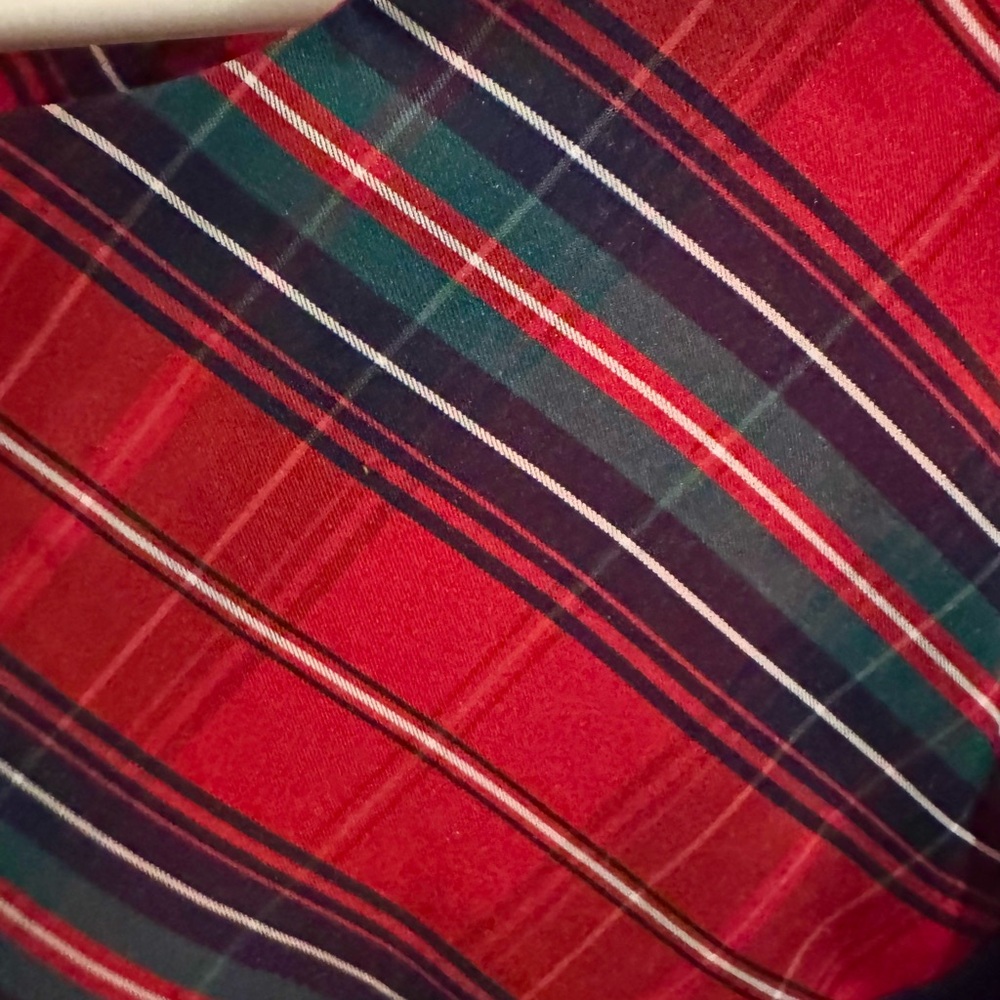 Max Studio- Red Plaid Dress - Picture 3 of 4